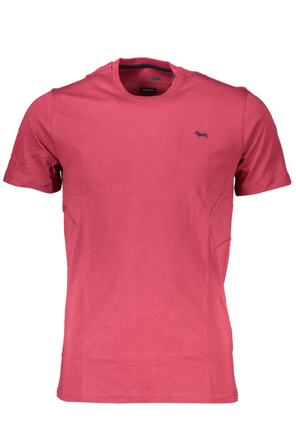 HARMONT &amp; BLAINE ROTES KURZARM-T-SHIRT FÜR HERREN