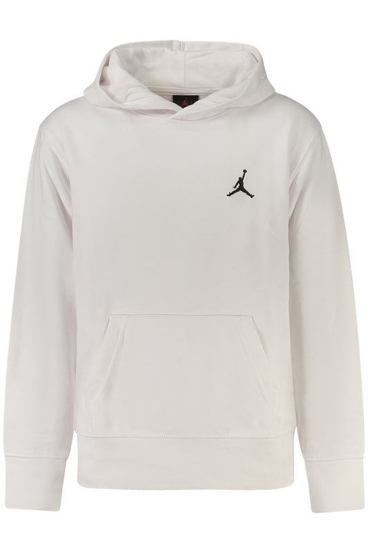 JORDAN HERREN-SWEATSHIRT MIT ZIP-UP-STICKEREI WEISS