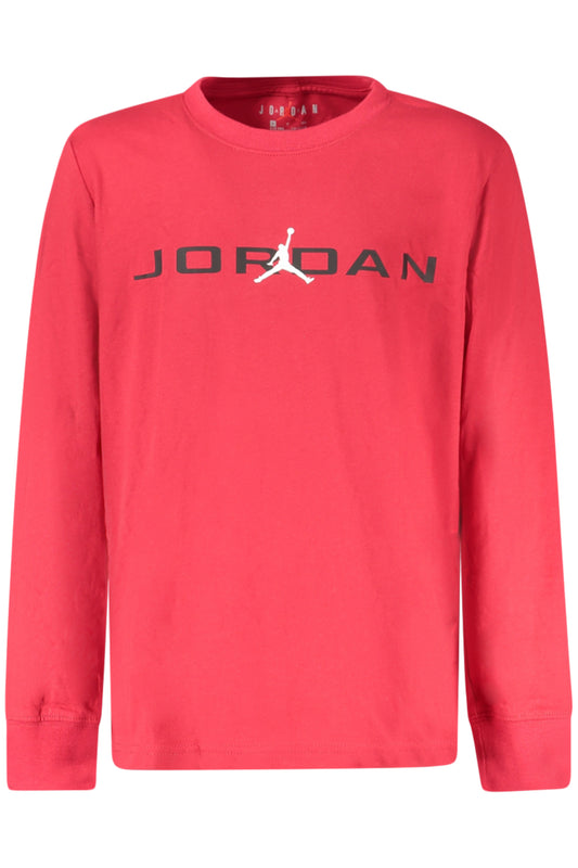 JORDAN ROTES LANGARM-T-SHIRT FÜR KINDER