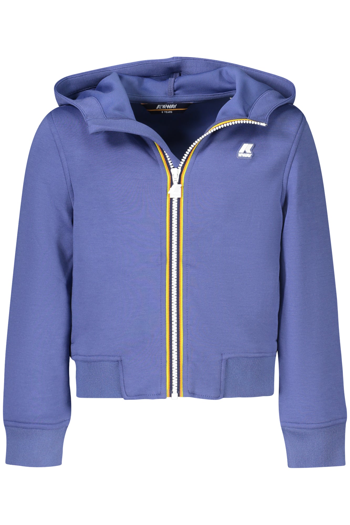 K-WAY SWEATSHIRT MIT REISSVERSCHLUSS KIND BLAU