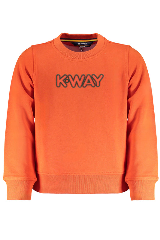 K-WAY ORANGES SWEATSHIRT MIT REISSVERSCHLUSS FÜR KINDER