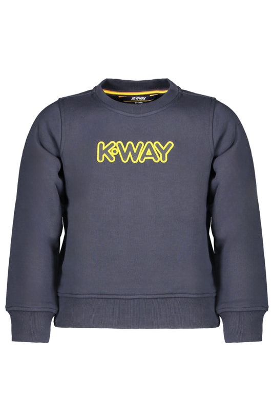 K-WAY SWEATSHIRT OHNE REISSVERSCHLUSS FÜR KINDER BLAU