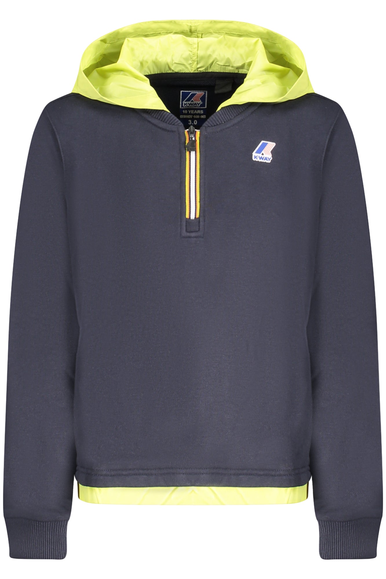 K-WAY SWEATSHIRT OHNE REISSVERSCHLUSS KIND BLAU