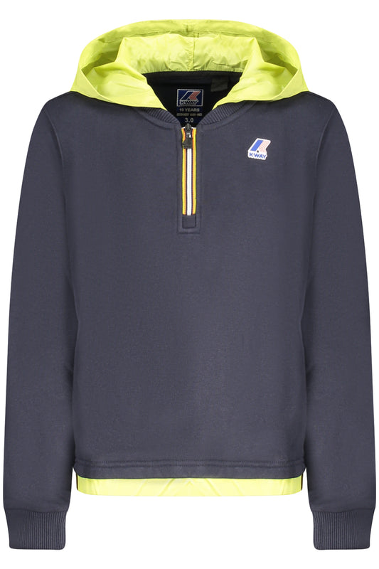 K-WAY SWEATSHIRT OHNE REISSVERSCHLUSS KIND BLAU