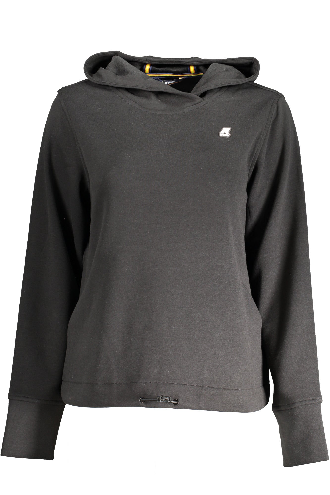 K-WAY DAMEN-SWEATSHIRT MIT REISSVERSCHLUSS SCHWARZ