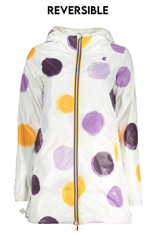 K-WAY DAMEN-SPORTJACKE WEISS