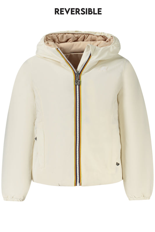 K-WAY JACKE MÄDCHEN WEISS