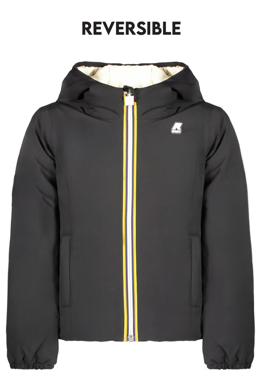 K-WAY SCHWARZE MÄDCHENJACKE