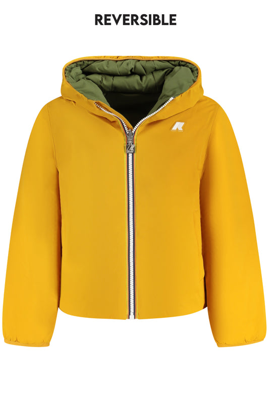 K-WAY JACKE KINDER GELB