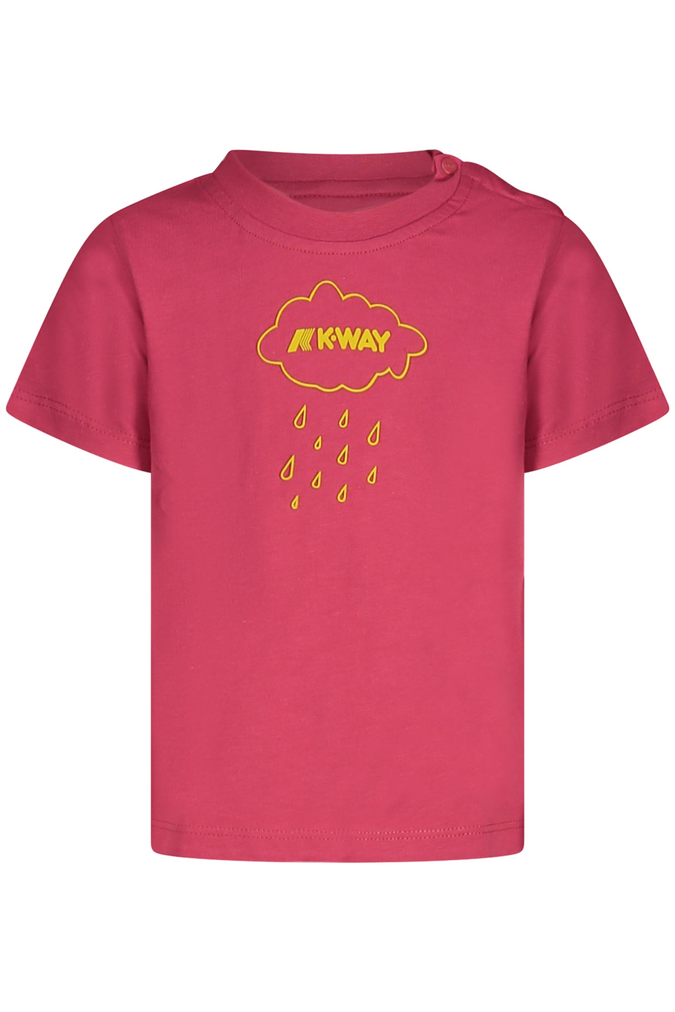 K-WAY KURZARM-T-SHIRT MÄDCHEN ROSA