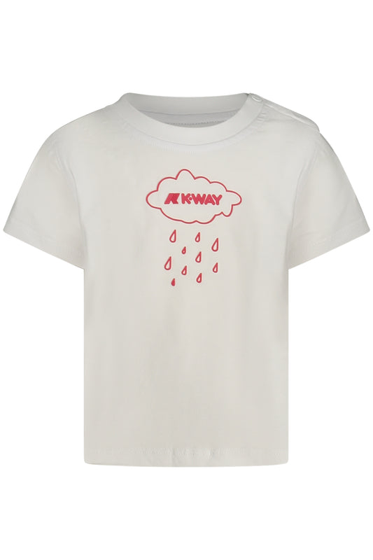 K-WAY KURZARM T-SHIRT KINDER WEISS