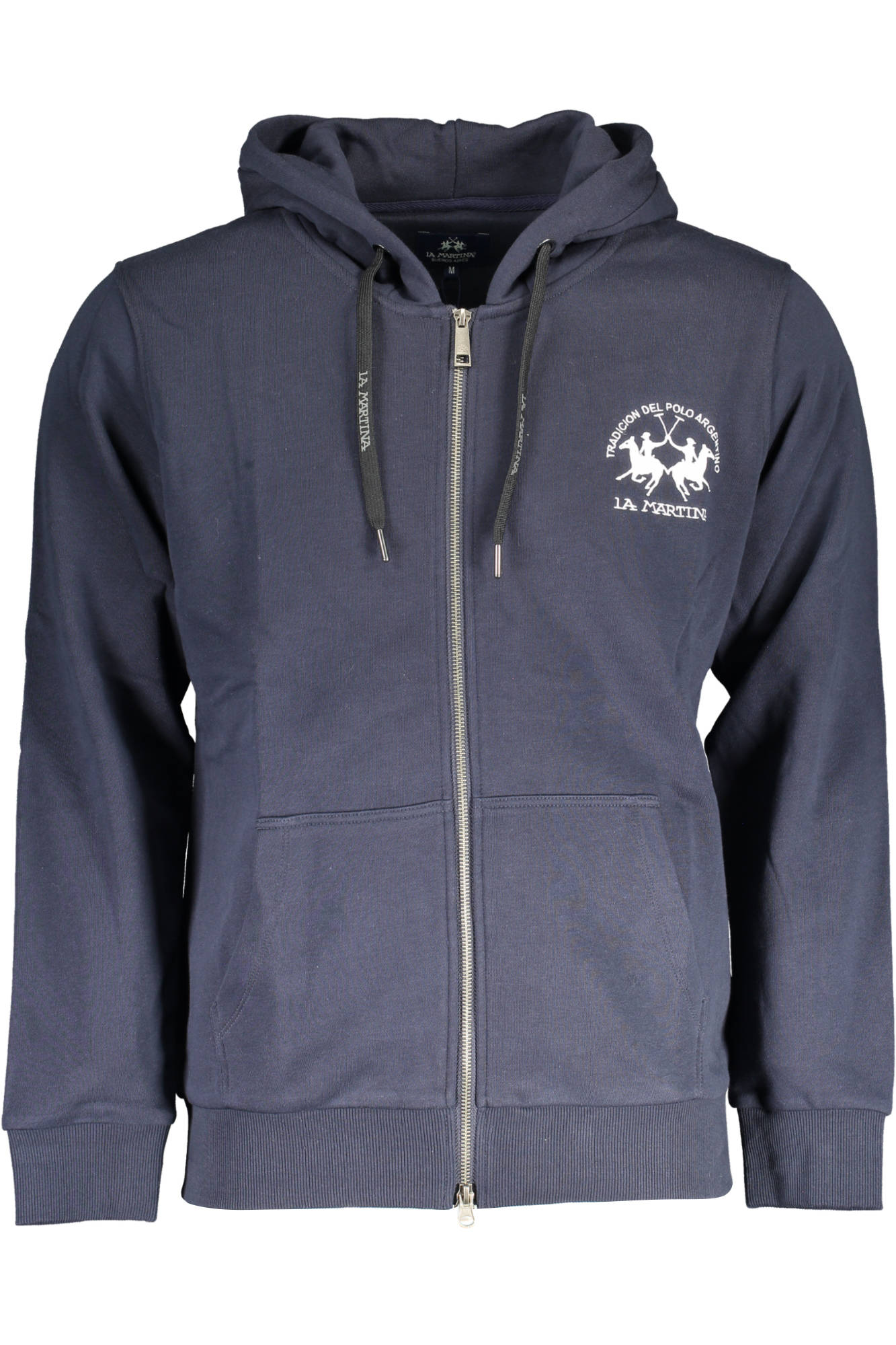 LA MARTINA BLAUER REISSVERSCHLUSS-SWEATSHIRT FÜR HERREN