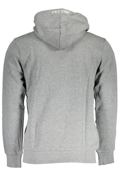 GRAUES SWEATSHIRT MIT REISSVERSCHLUSS FÜR HERREN LA MARTINA