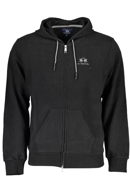 LA MARTINA HERREN-SWEATSHIRT MIT SCHWARZEM ZIP