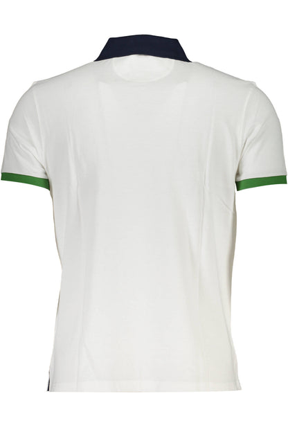 LA MARTINA HERREN KURZARM POLO WEISS