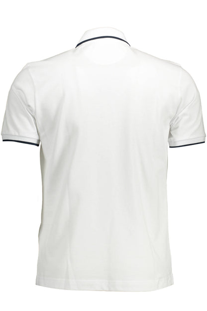 LA MARTINA HERREN KURZARM POLO WEISS