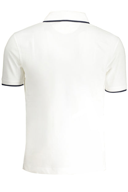 LA MARTINA HERREN KURZARM POLO WEISS