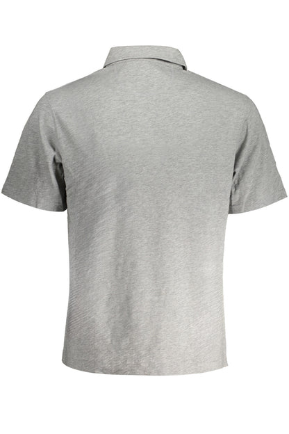 LA MARTINA HERREN-POLOSHIRT MIT KURZEN ÄRMELN, GRAU