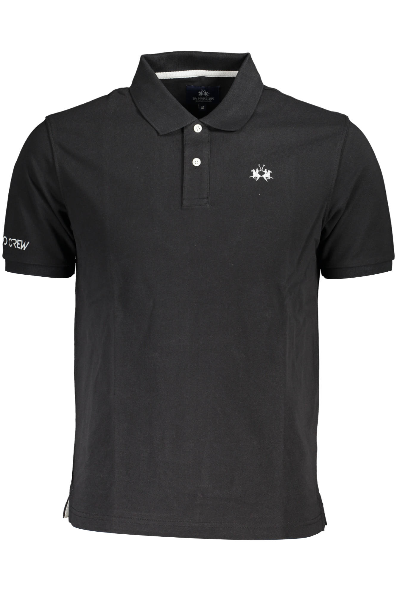 LA MARTINA HERREN KURZARM POLO SCHWARZ