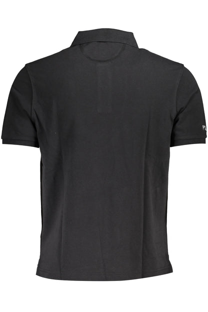 LA MARTINA HERREN KURZARM POLO SCHWARZ