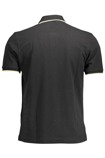LA MARTINA HERREN KURZARM POLO SCHWARZ