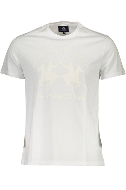 LA MARTINA HERREN KURZARM T-SHIRT WEISS
