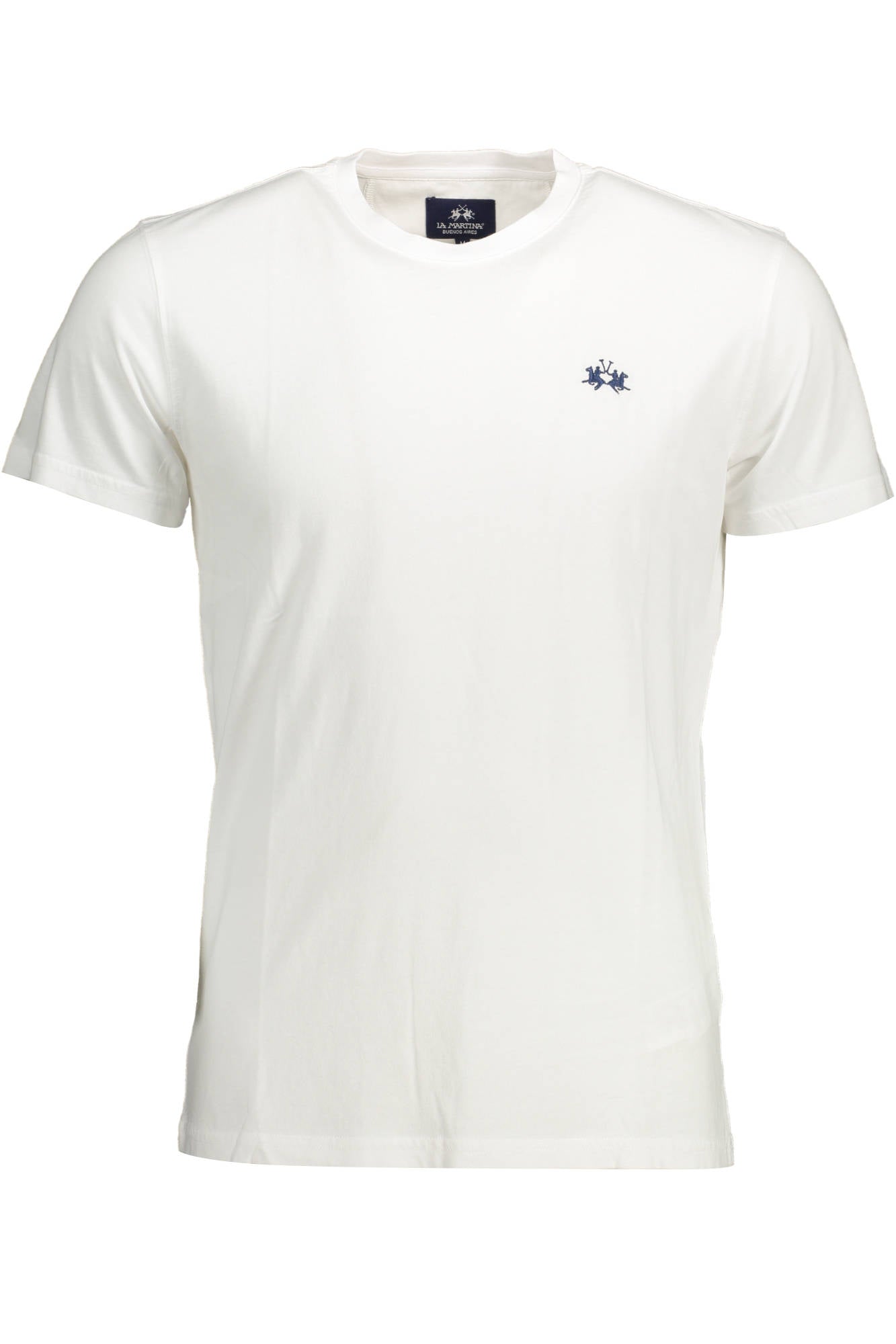 LA MARTINA HERREN-WEISSES KURZARM-T-SHIRT