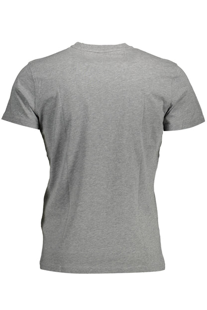 LA MARTINA KURZARM T-SHIRT HERREN GRAU