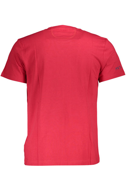 LA MARTINA HERREN KURZARM T-SHIRT ROT