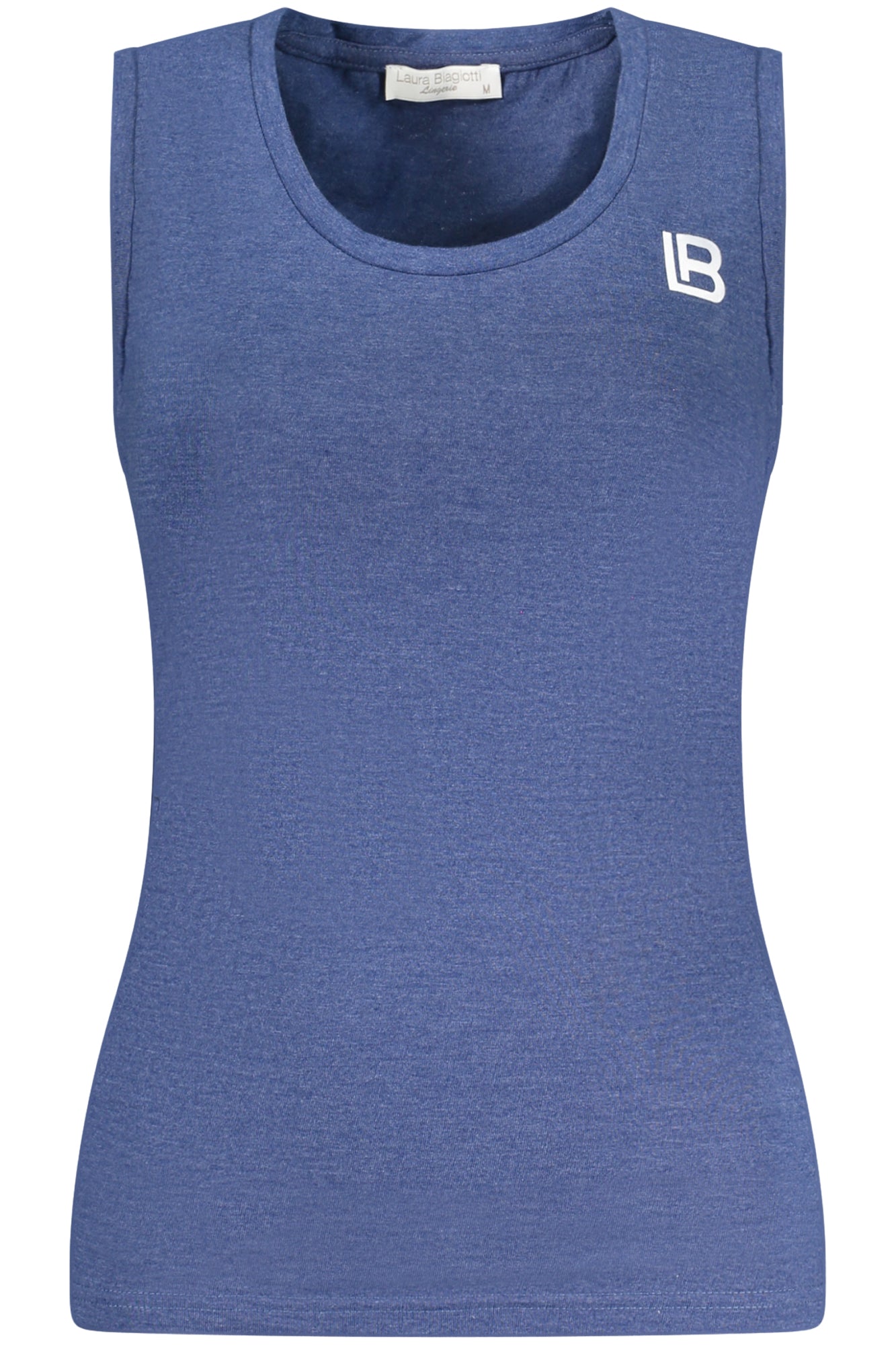 LAURA BIAGIOTTI DAMEN BLAUES TANKTOP