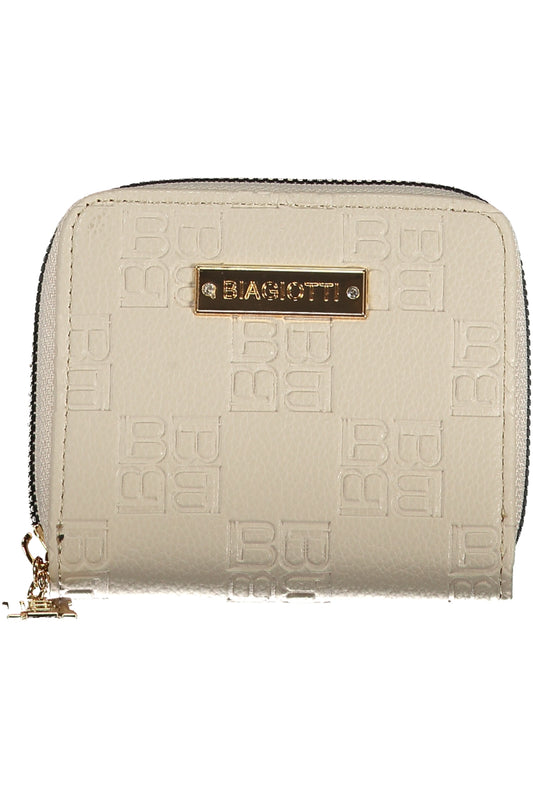 LAURA BIAGIOTTI BEIGE DAMEN-GELDBÖRSE