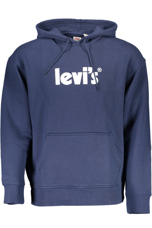 LEVI'S HERREN SWEATSHIRT BLAU OHNE REISSVERSCHLUSS