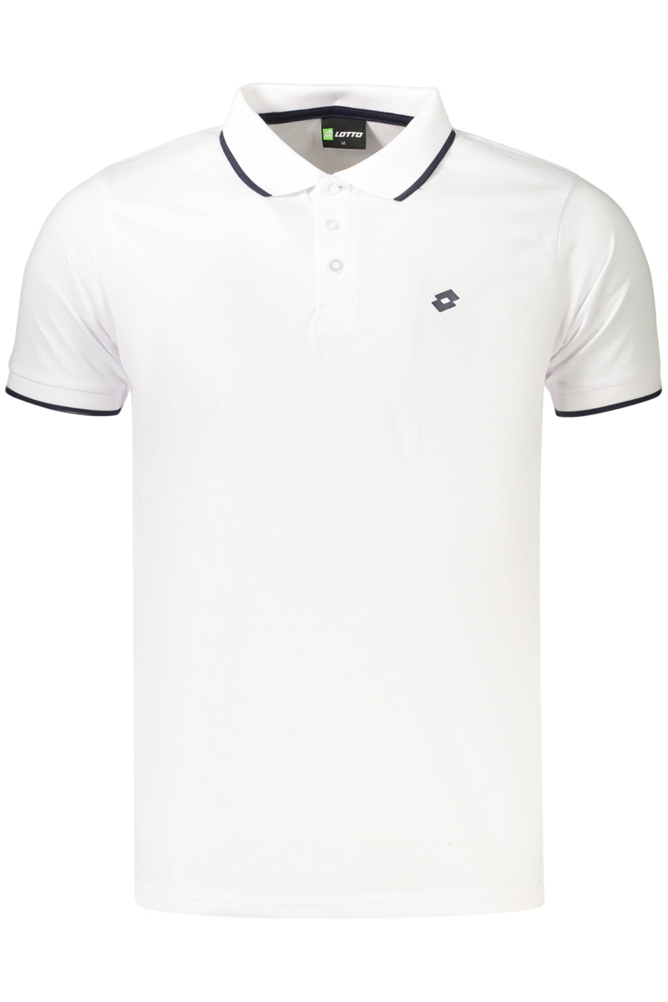 LOTTO Herren-Poloshirt, kurzärmelig, weiß