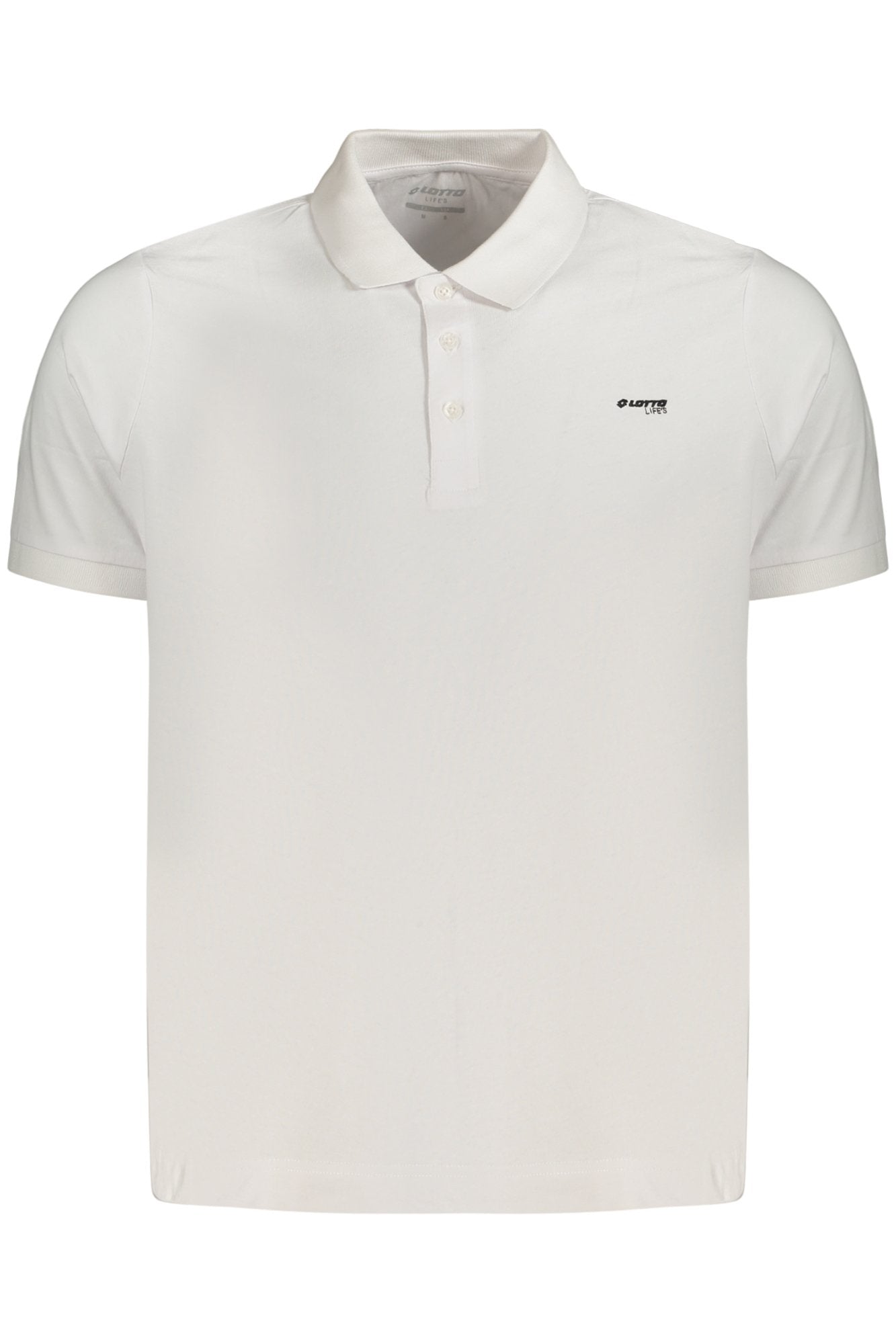 LOTTO Herren-Poloshirt, kurzärmelig, weiß