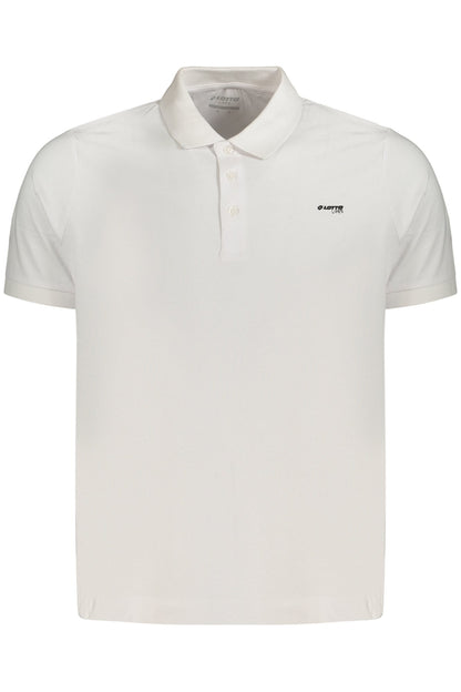 LOTTO Herren-Poloshirt, kurzärmelig, weiß