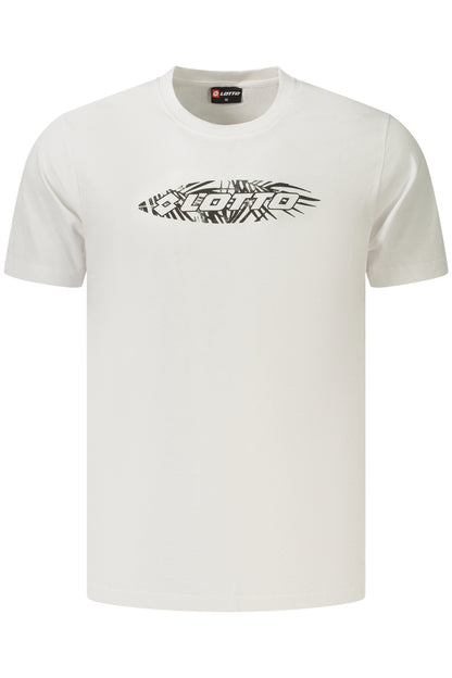 LOTTO Herren Kurzarm-T-Shirt Weiß