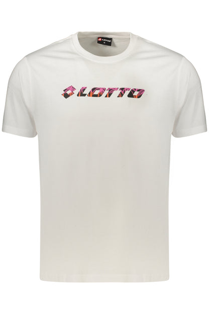 LOTTO Herren Kurzarm-T-Shirt Weiß