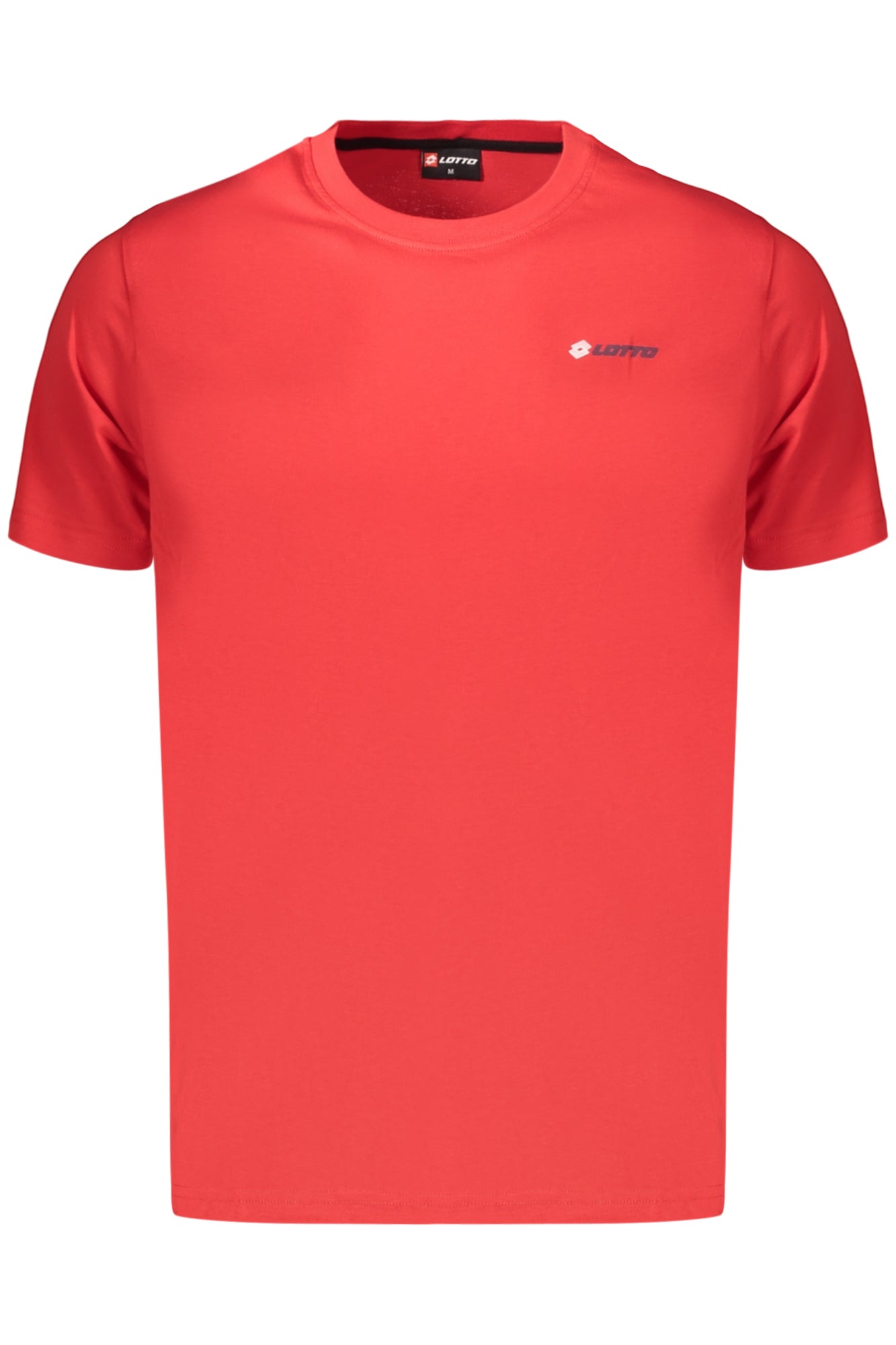 LOTTO Herren-T-Shirt, rot, kurzärmelig
