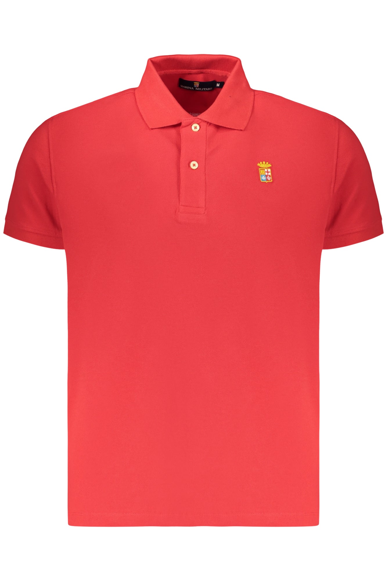 ROTES MARINEBLAUES POLOSHIRT FÜR HERREN MIT KURZEN ÄRMELN
