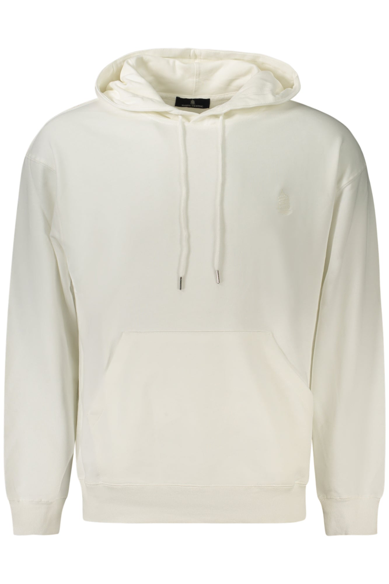 MARINA YACHTING HERREN-SWEATSHIRT MIT REISSVERSCHLUSS, WEISS