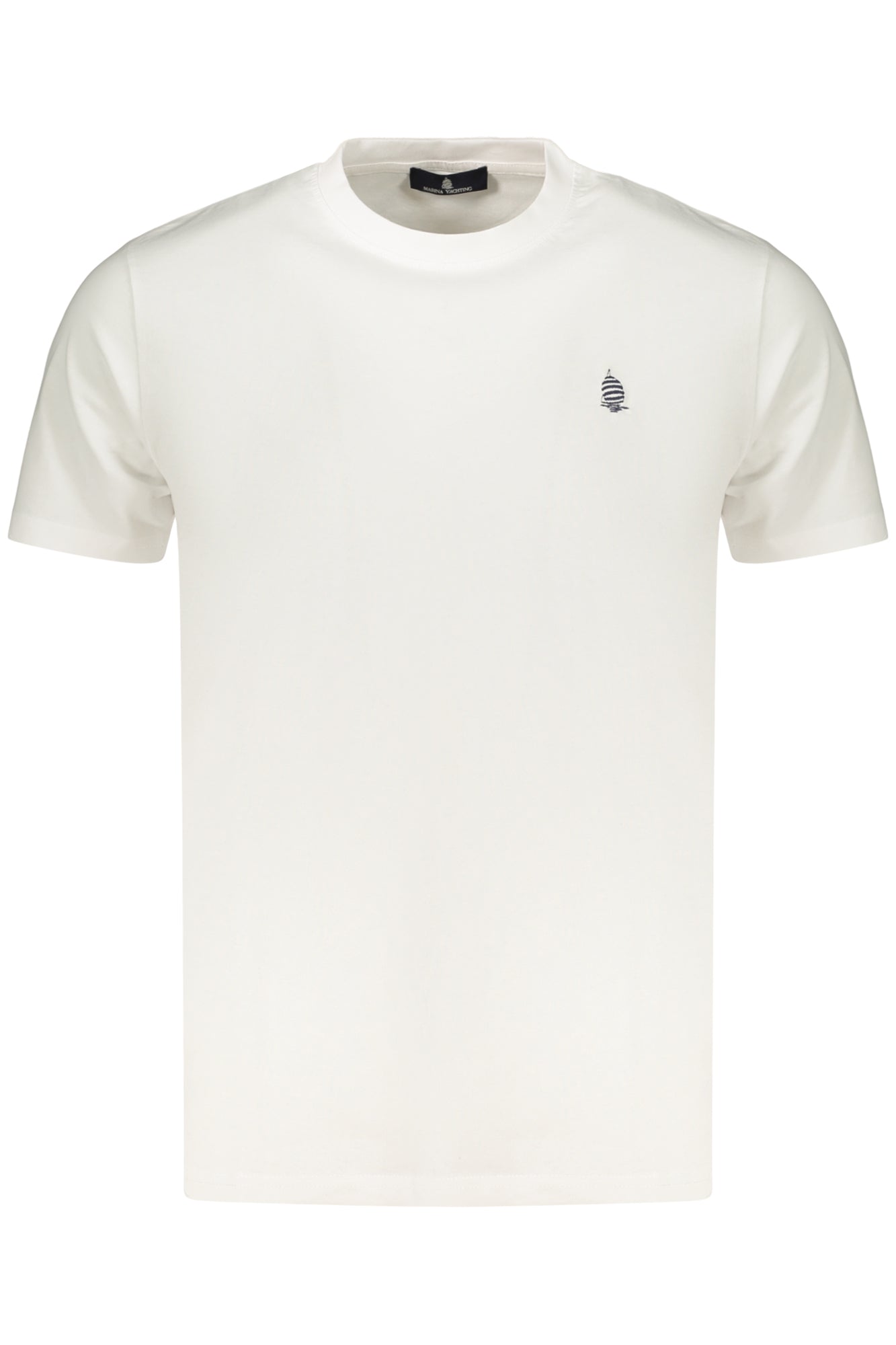 MARINA YACHTING HERREN-KURZARM-T-SHIRT WEISS