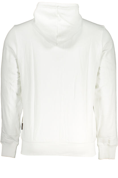 NAPAPIJRI WEISSES REISSVERSCHLUSS-SWEATSHIRT FÜR HERREN