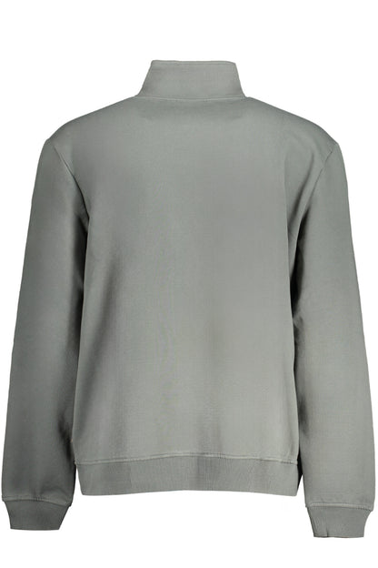 NAPAPIJRI GRÜNES REISSVERSCHLUSS-SWEATSHIRT FÜR HERREN