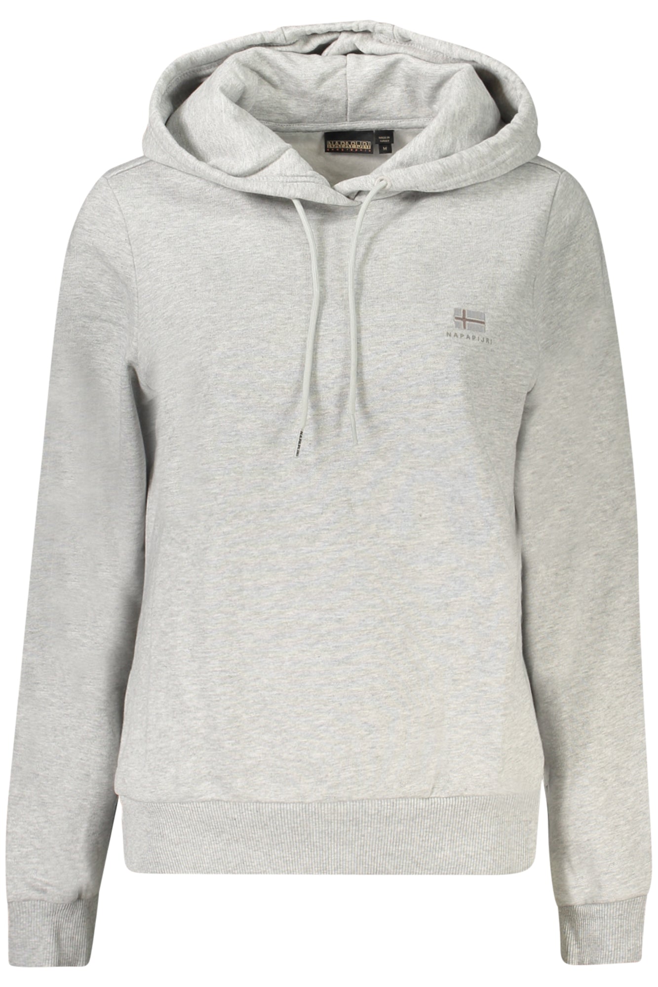 Napapijri Damen-Sweatshirt mit Reißverschluss, Grau