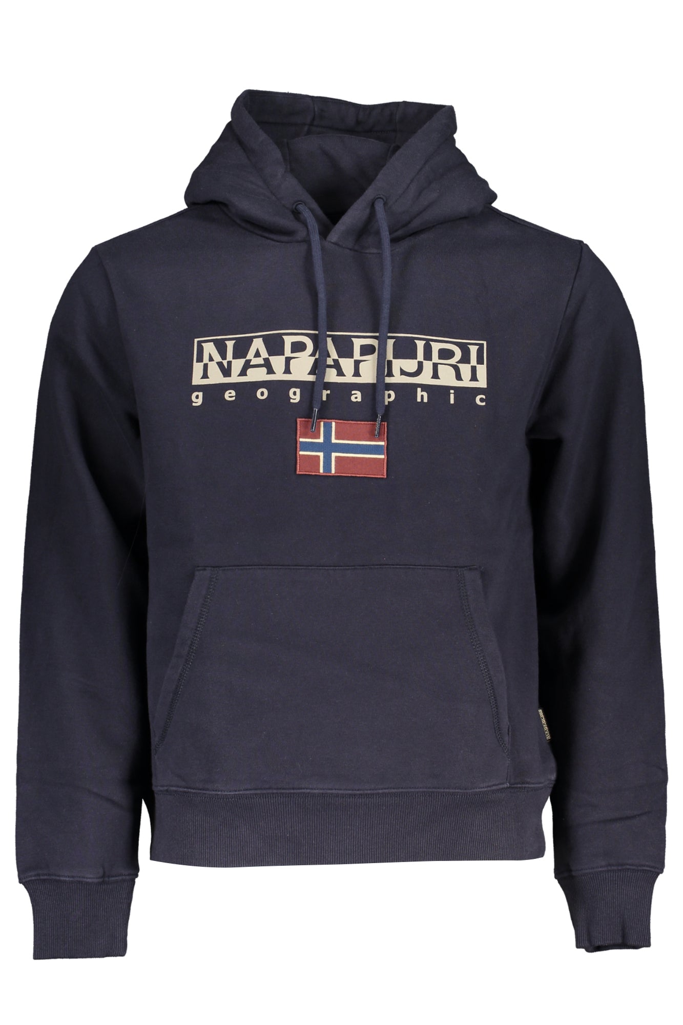 NAPAPIJRI BLAUES SWEATSHIRT FÜR HERREN MIT REISSVERSCHLUSS