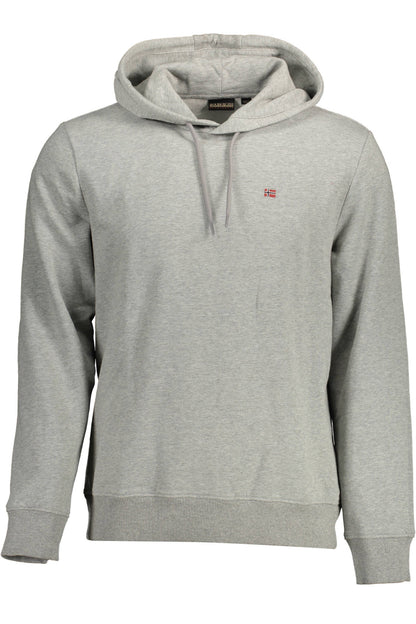 NAPAPIJRI SWEATSHIRT OHNE REISSVERSCHLUSS HERREN GRAU