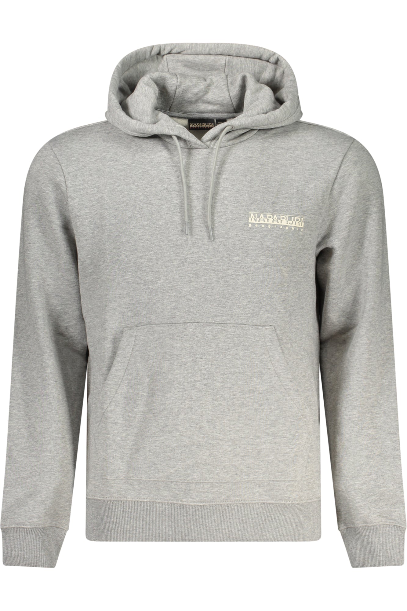 NAPAPIJRI GRAUES SWEATSHIRT FÜR HERREN MIT REISSVERSCHLUSS