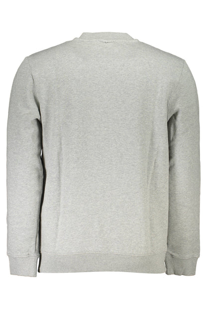 NAPAPIJRI GRAUES SWEATSHIRT FÜR HERREN MIT REISSVERSCHLUSS