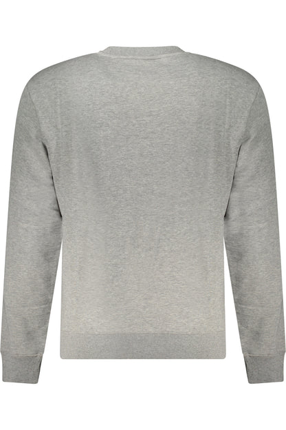 NAPAPIJRI GRAUES SWEATSHIRT FÜR HERREN MIT REISSVERSCHLUSS