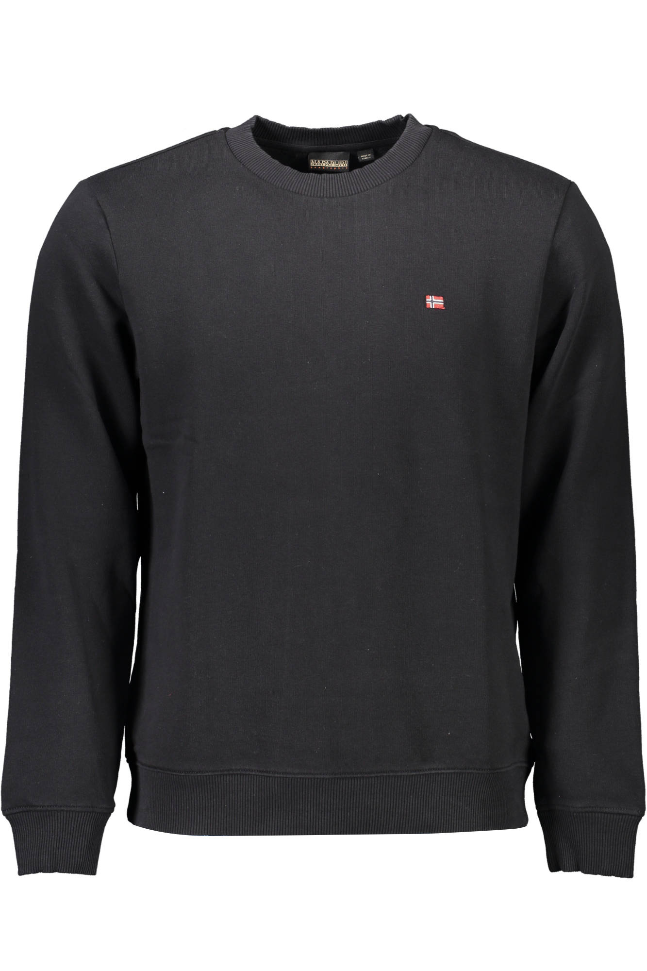 NAPAPIJRI SWEATSHIRT OHNE REISSVERSCHLUSS HERREN SCHWARZ